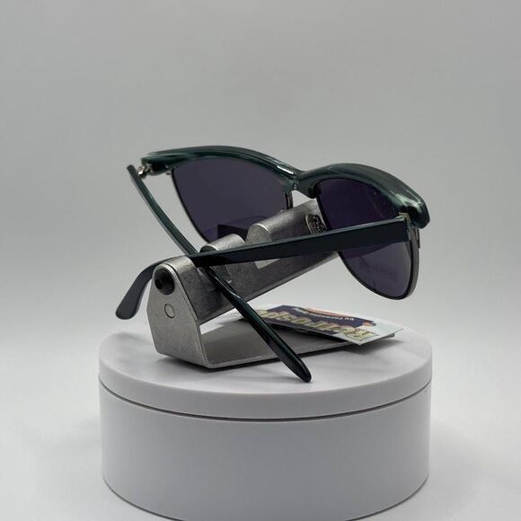 NOS Vintage Y2K Sunglasses | BCBG Max Azria | Gloss | Teal Cat Eye | 2000s Style main image 4